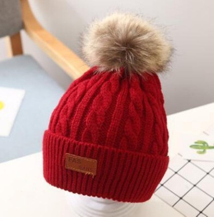 The CapSpot - Fur Ball Stocking Cap