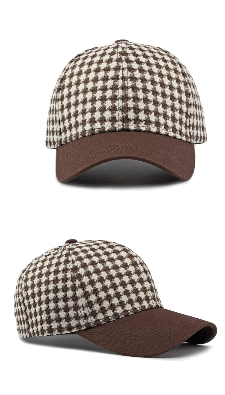 Women's Fashion Patchwork Retro Baseball Cap