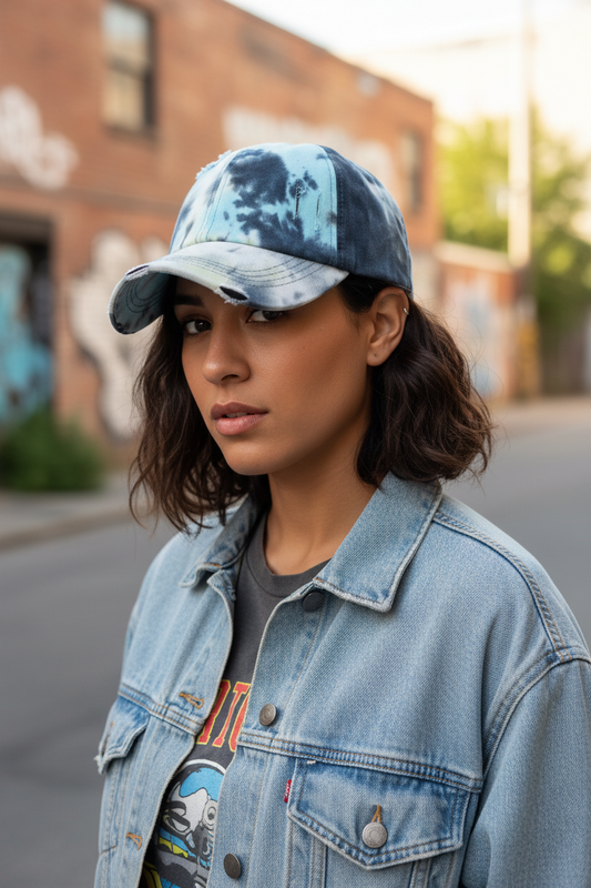 Bradshaw Tie-Dye Cotton Baseball Cap