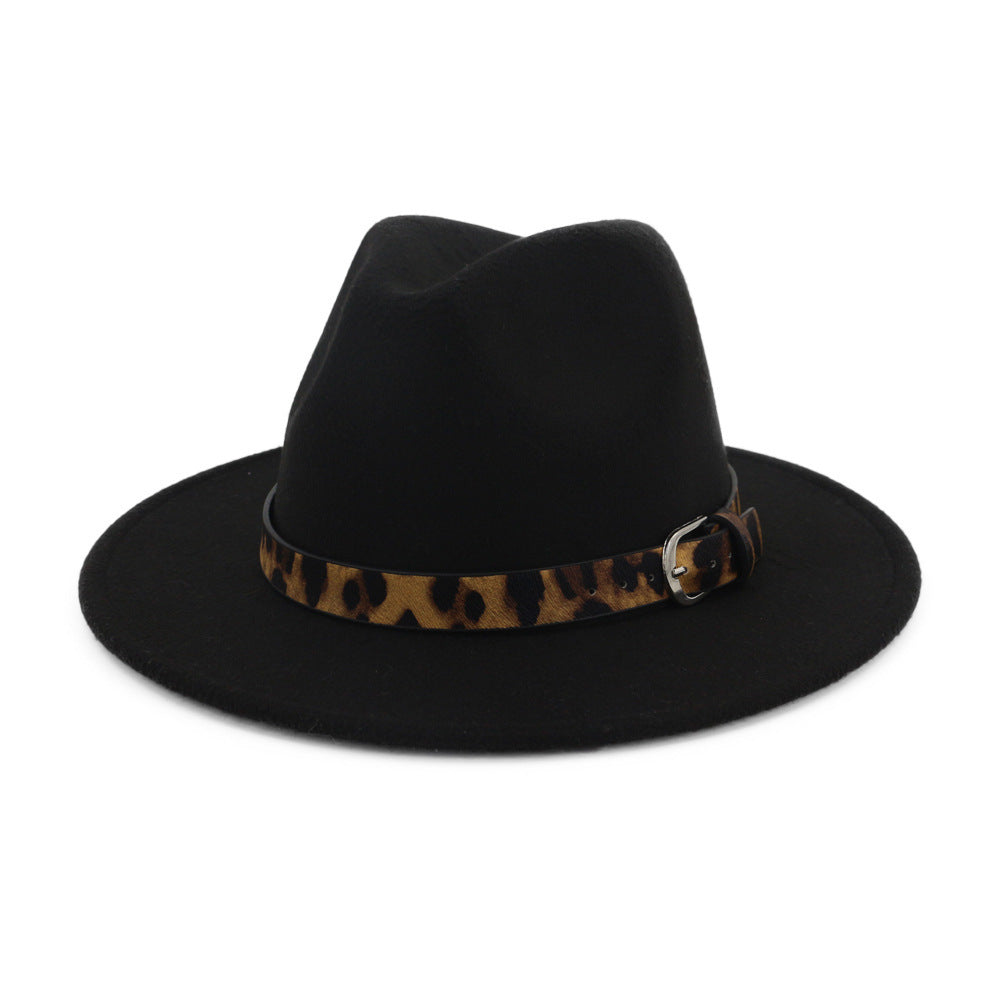 TheCapSpot - Fedora leopard print