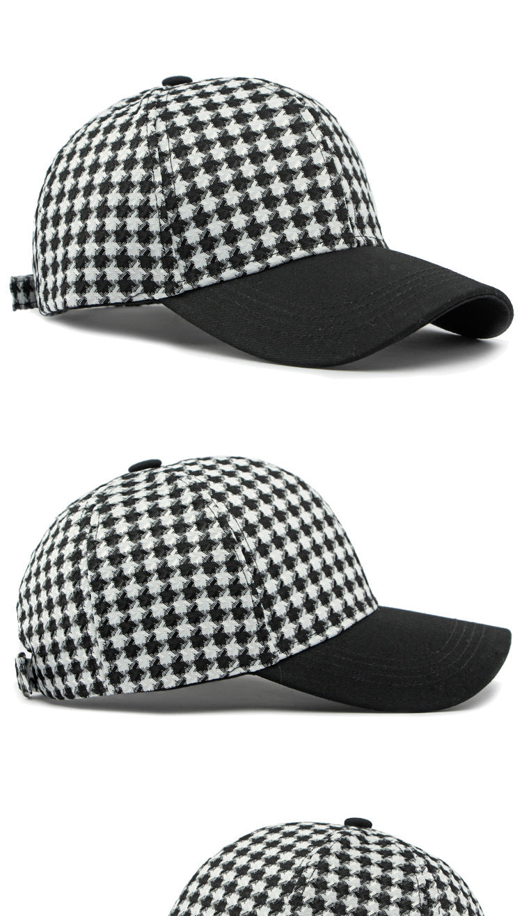 Women's Fashion Patchwork Retro Baseball Cap