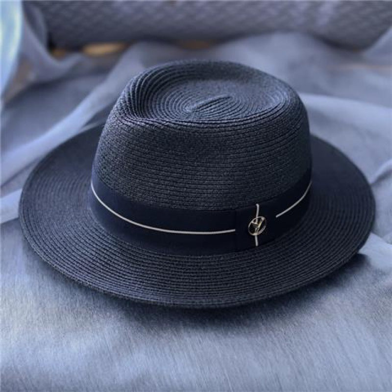 TheCapSpot - Sun-proof Beach Straw Men's Top Hat