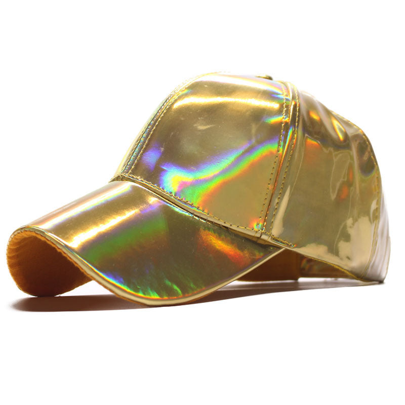 The CapSpot - Patent leather baseball cap