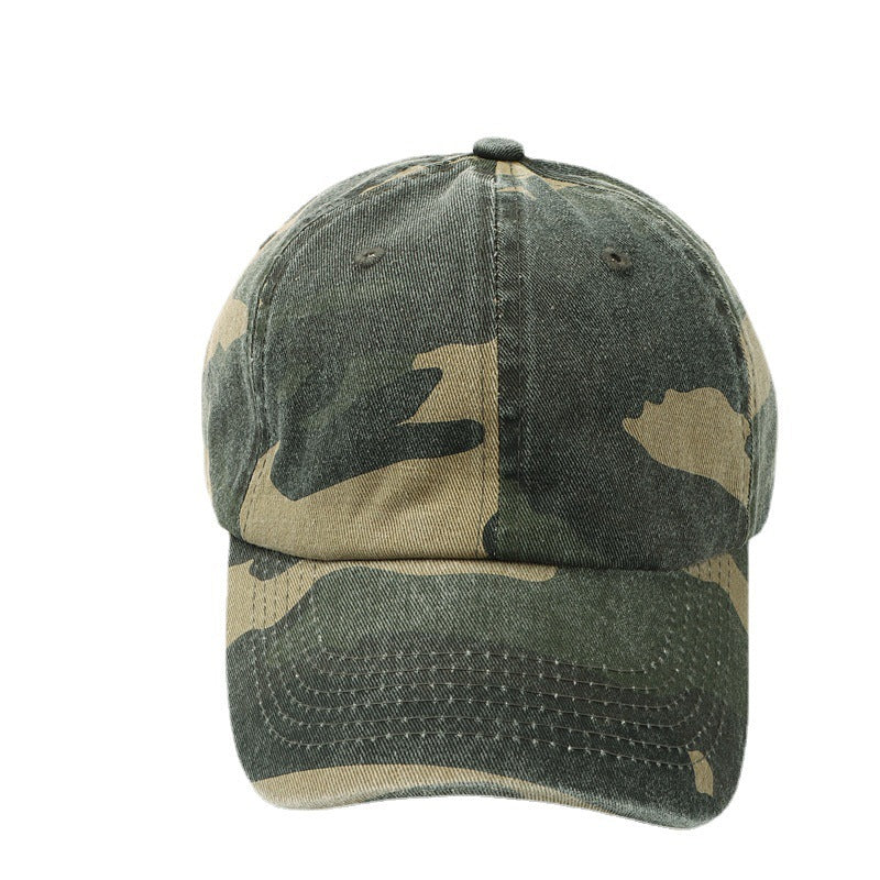 TheCapSpot - Denim Washed Camo Hat