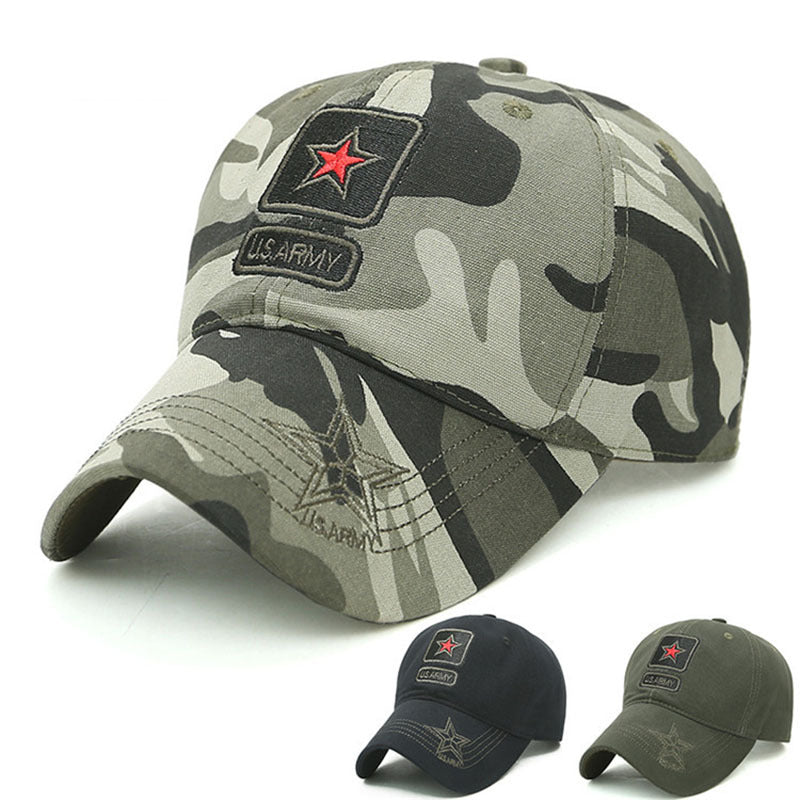 TheCapSpot - Camouflage-shaded baseball cap