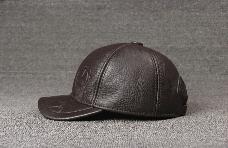 TheCapSpot - Cowhide Baseball Cap