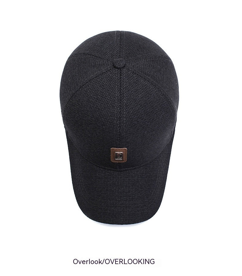 Hat Men's Fashion Plaid Casual Baseball Cap Women's