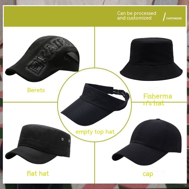 Hat Men's Fashion Plaid Casual Baseball Cap Women's