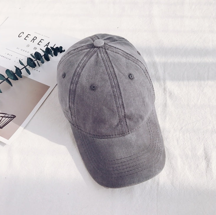 TheCapSpot - cotton denim soft top baseball cap