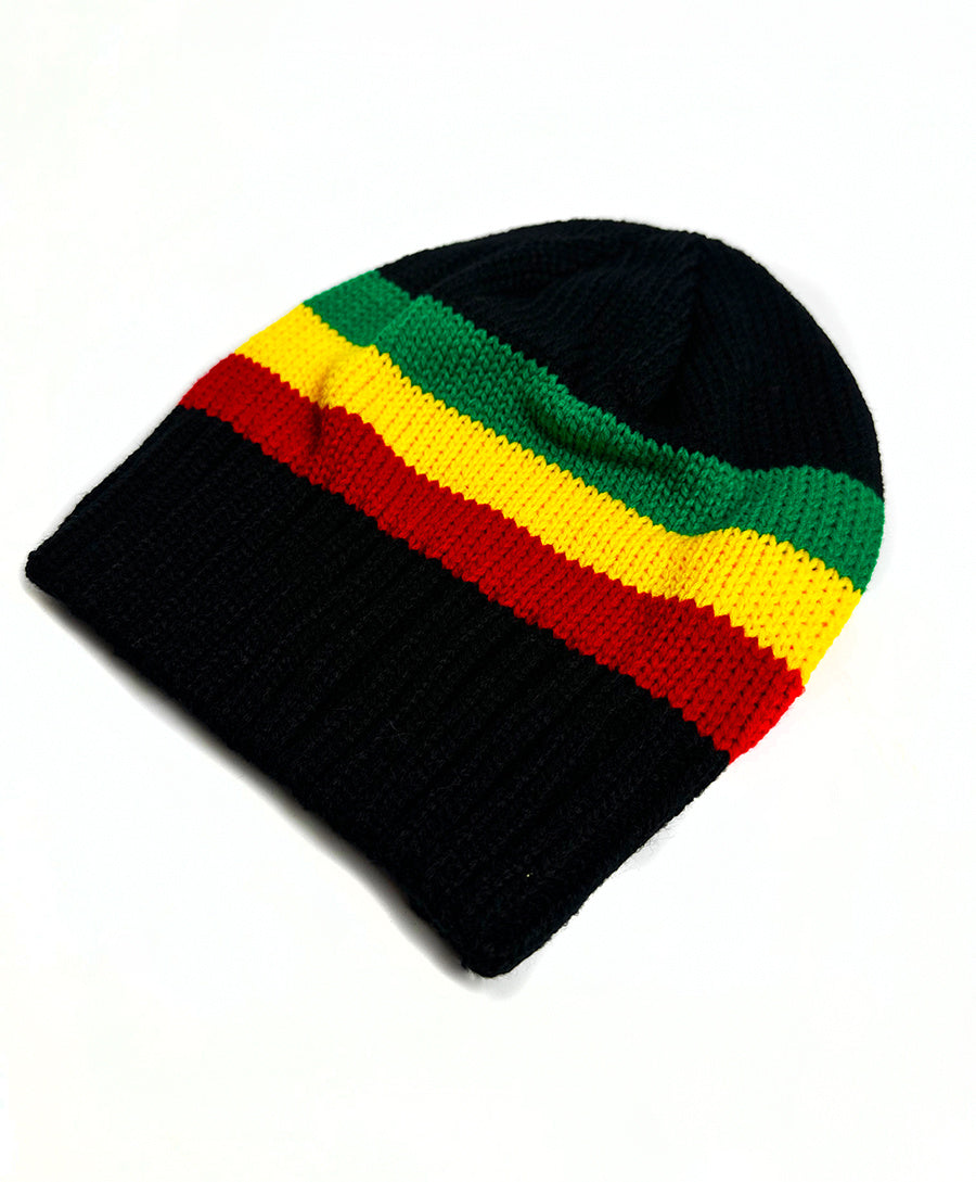 Reggae Winter Woolen Hat Knitted Together