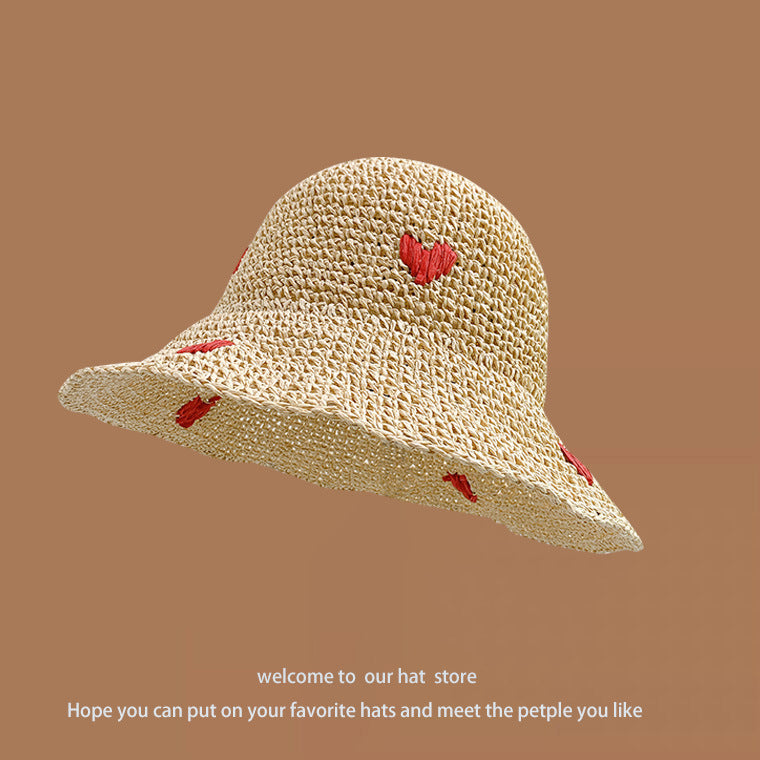 TheCapSpot - Woven Straw Bucket Hat