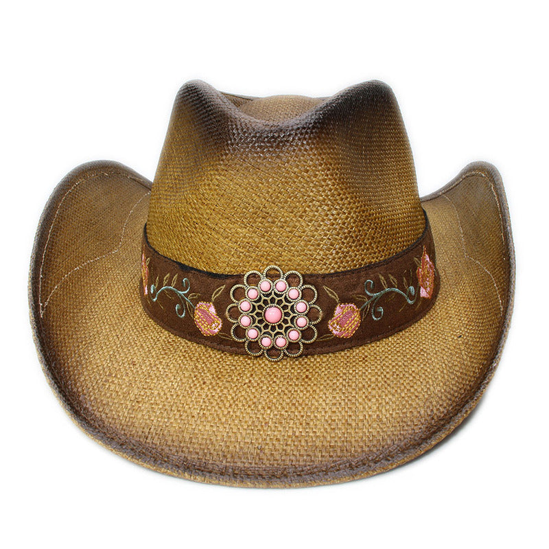 TheCapSpot - Ribbon Straw Hat