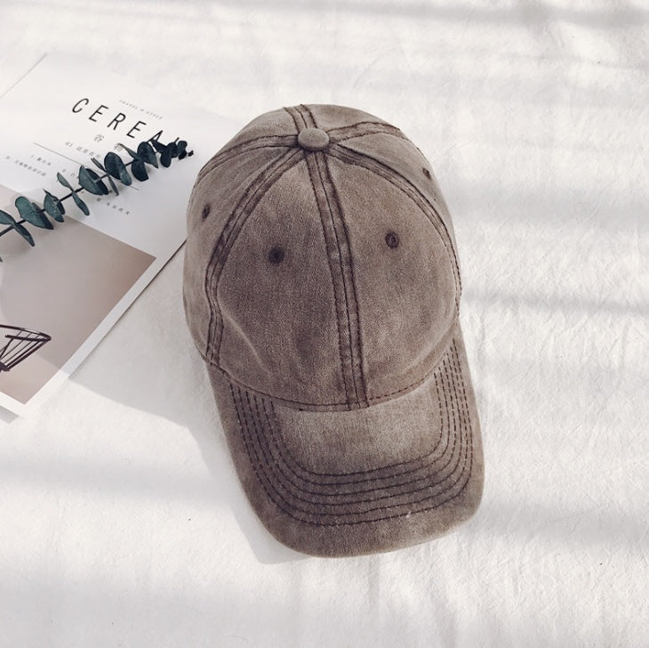 TheCapSpot - cotton denim soft top baseball cap