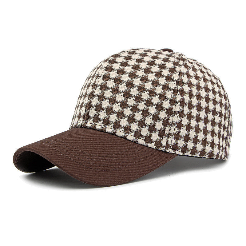 Women's Fashion Patchwork Retro Baseball Cap