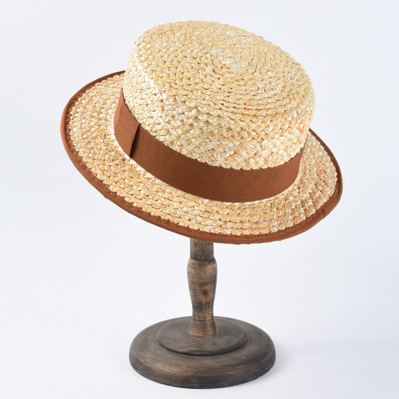 TheCapSpot - Straw Flat Beach Hat