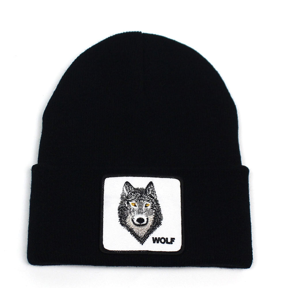 TheCapSpot - Black Knitted Hat Outdoor Curling Warm
