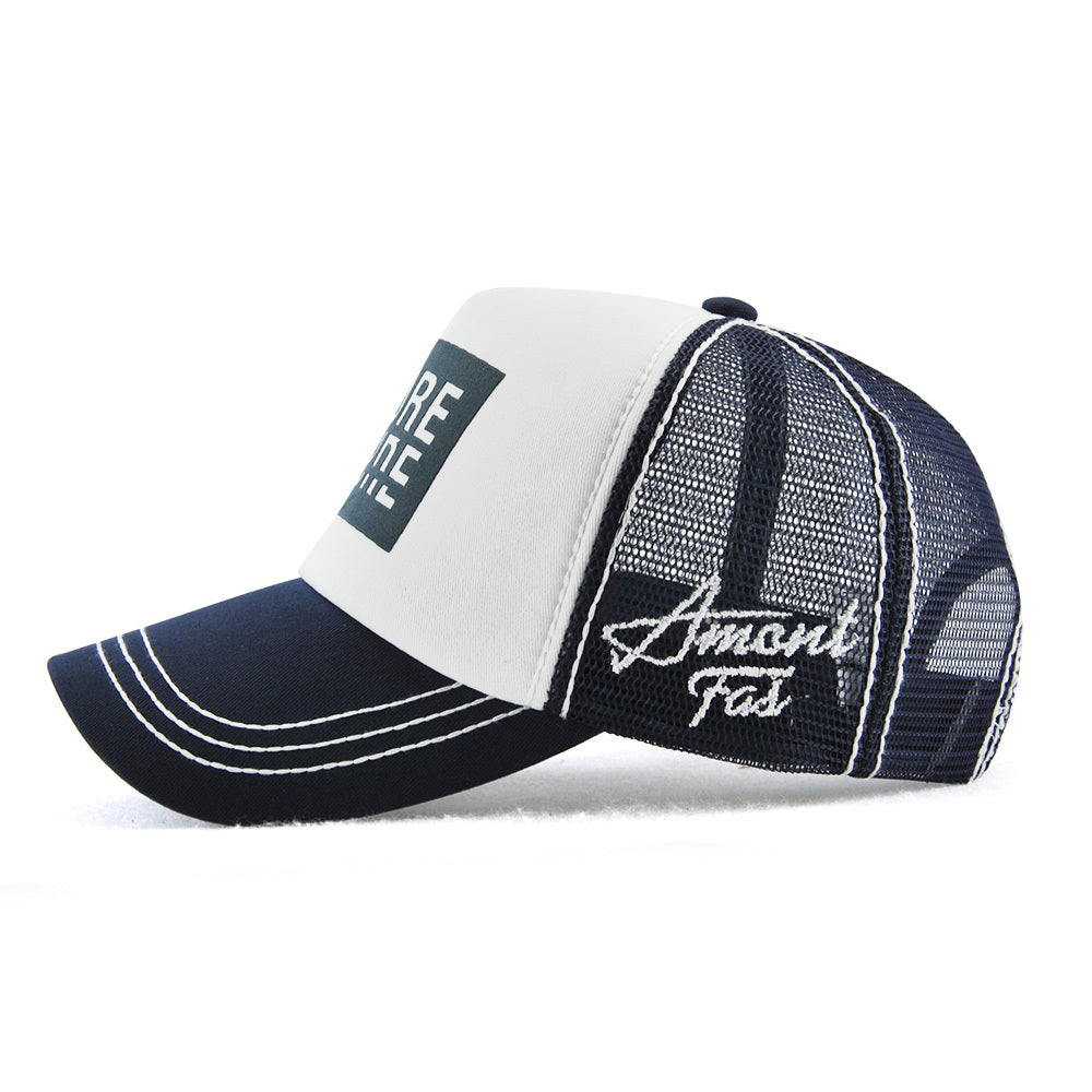 TheCapSpot - Letter Net Cap Baseball Cap