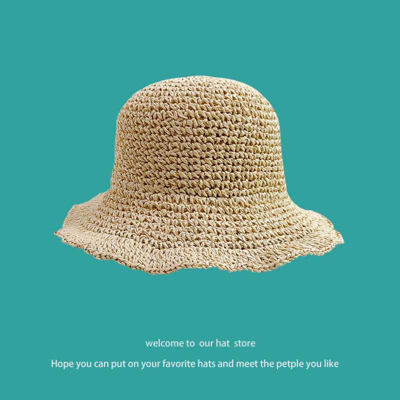 TheCapSpot - Woven Straw Bucket Hat