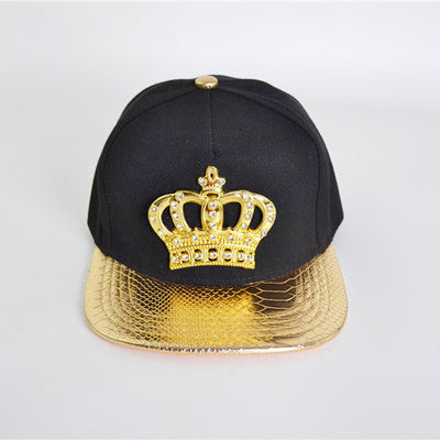 Outdoor Sunscreen Fashion Hip-hop Diamond Flat-brim Baseball Cap