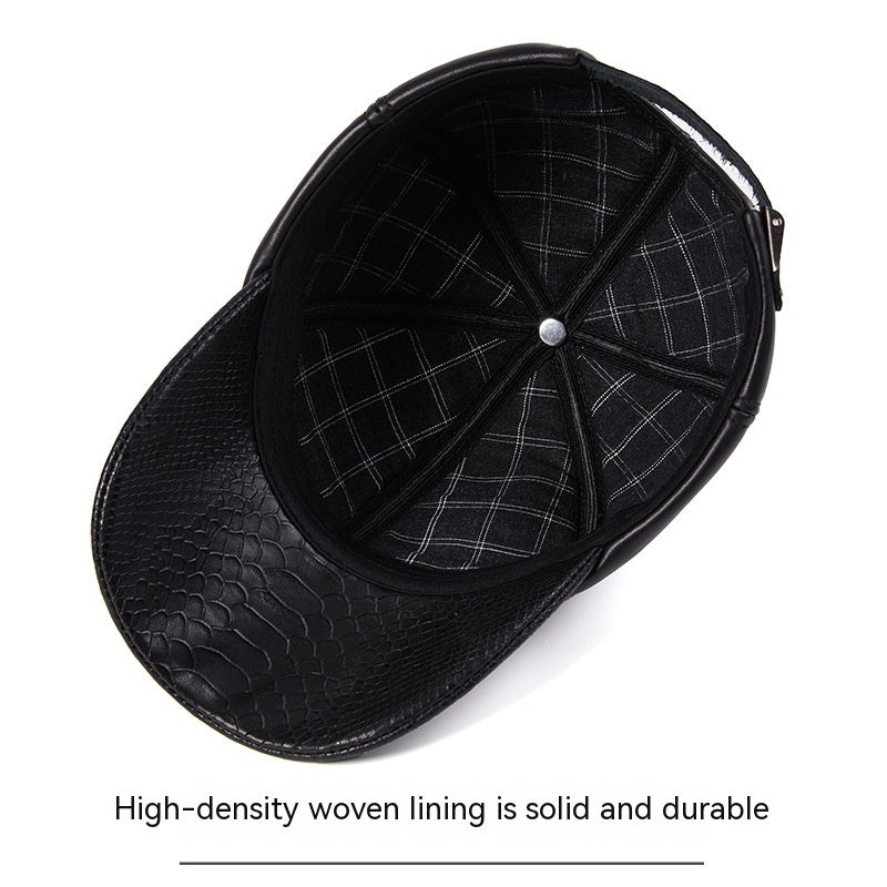TheCapSpot - Leather Textured Cap