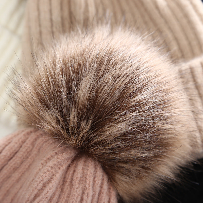 TheCapSpot - Woolen Cap Fur Stocking Cap