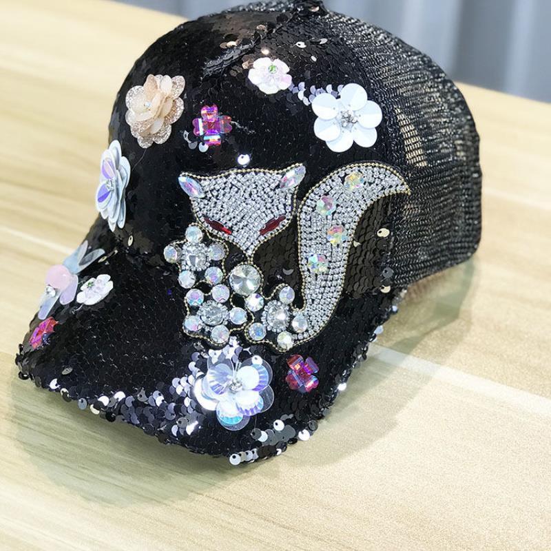 TheCapSpot - Baseball Rhinestone Cap
