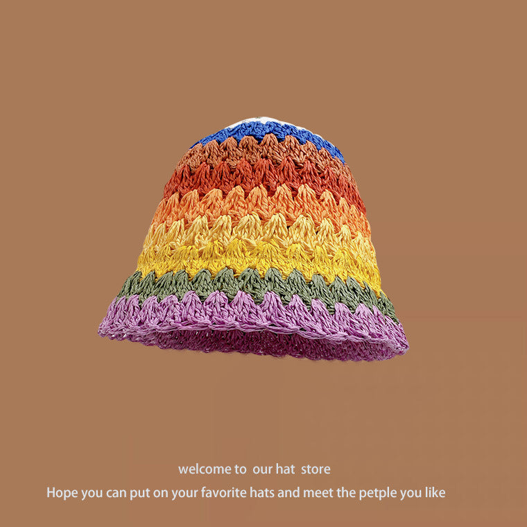 TheCapSpot - Woven Straw Bucket Hat