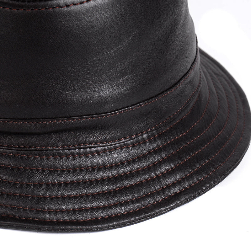 TheCapSpot - Leather Bucket Hat