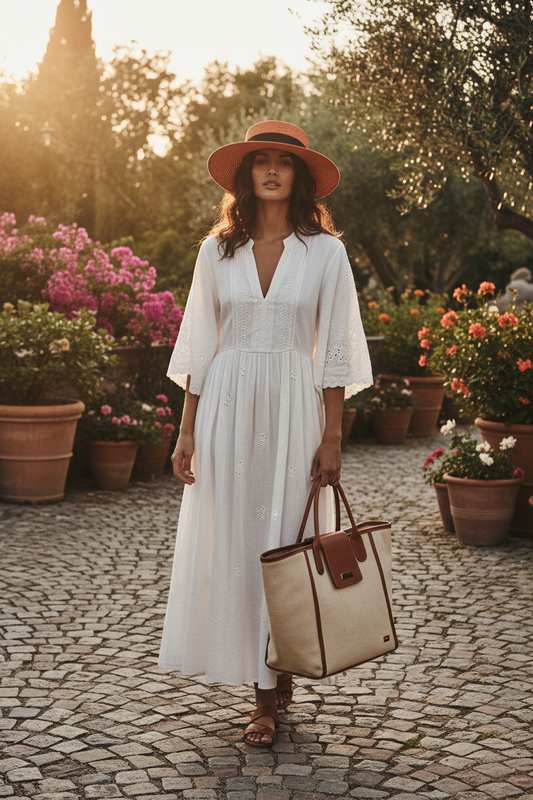 Charlotte Modern Flat Top Straw Sun Hat – Women's One Size