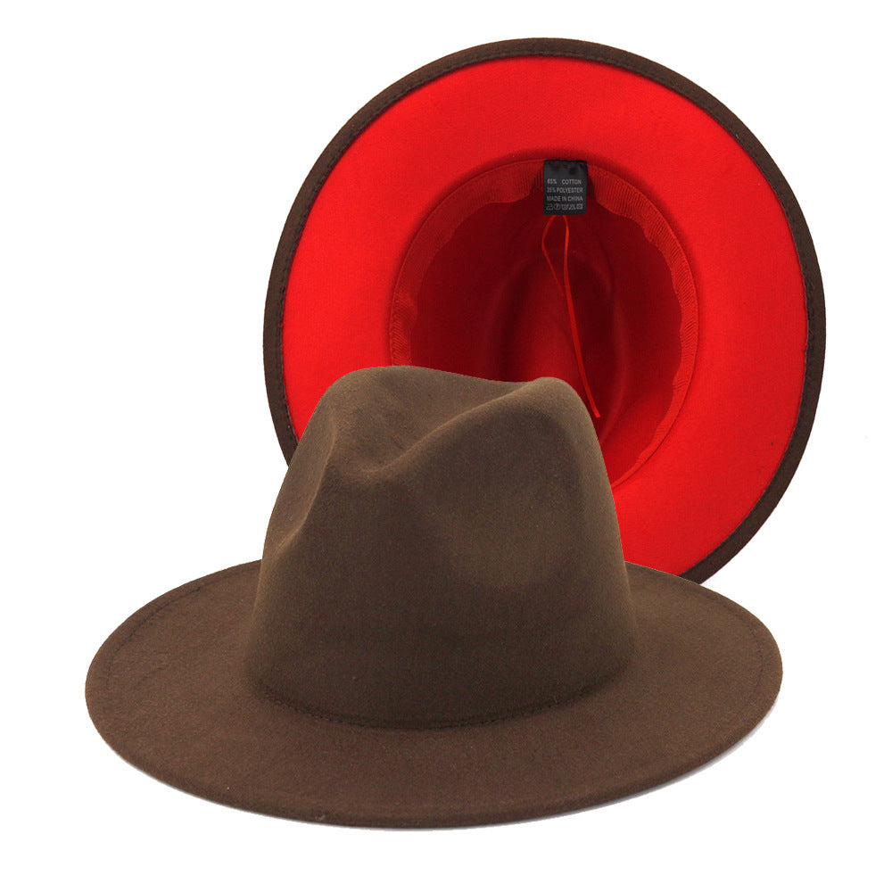 TheCapSpot - Flat Brim Fedora Hat