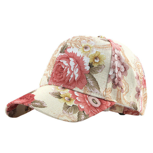 TheCapSpot - Floral Baseball Hat