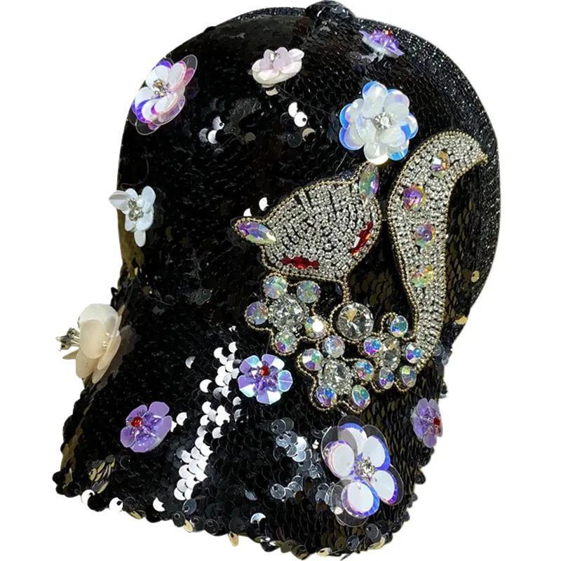 TheCapSpot - Baseball Rhinestone Cap