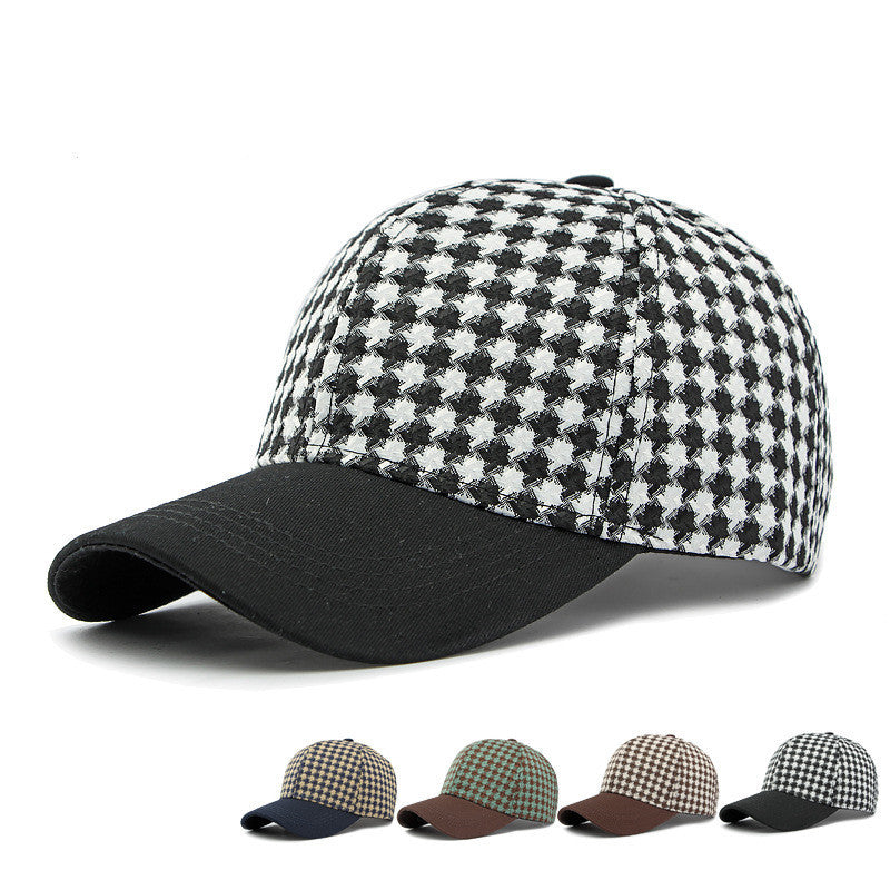 Women's Fashion Patchwork Retro Baseball Cap