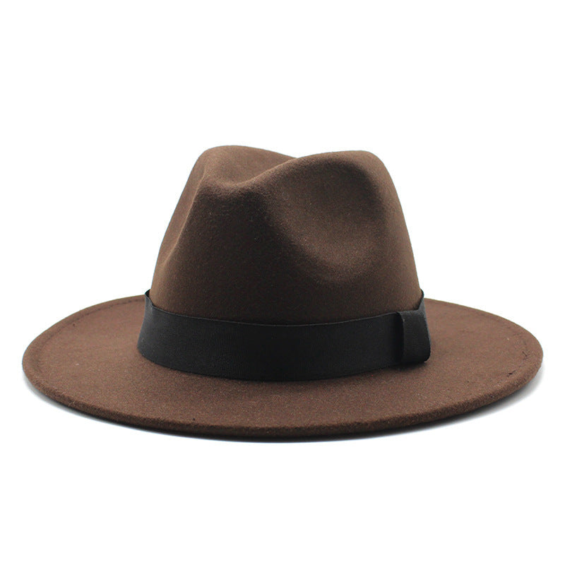 TheCapspot - Flat Brim Fedora Hat