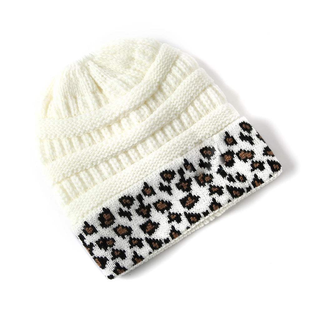 TheCapSpot - Tarver Leopard Print Stocking Cap