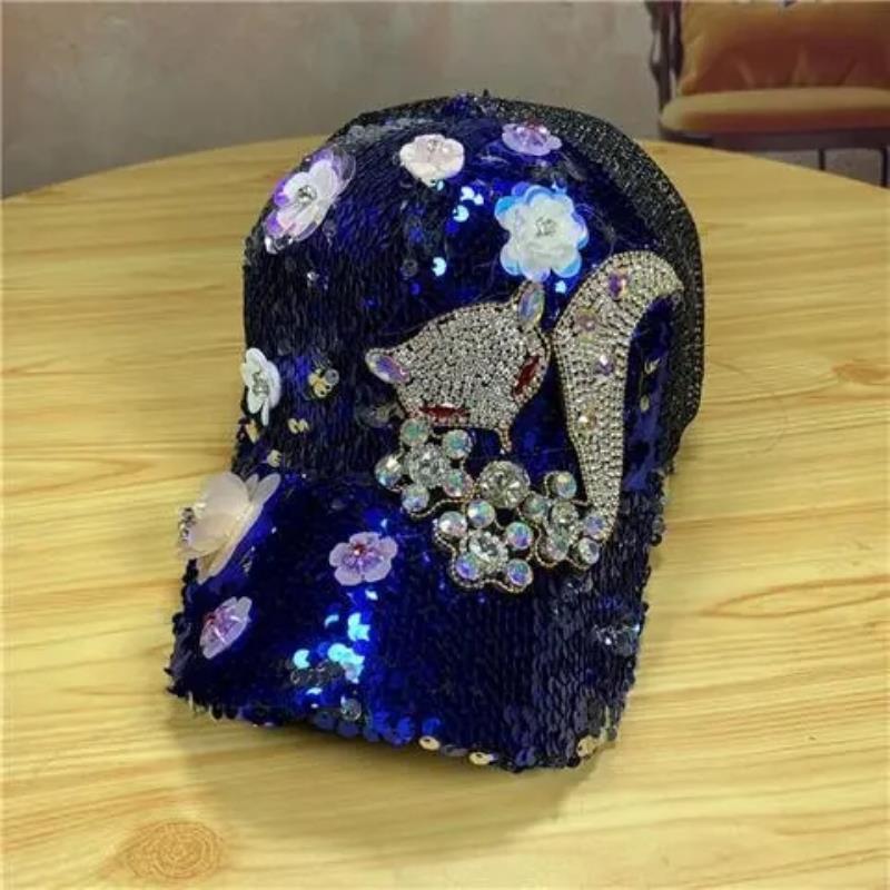 TheCapSpot - Baseball Rhinestone Cap