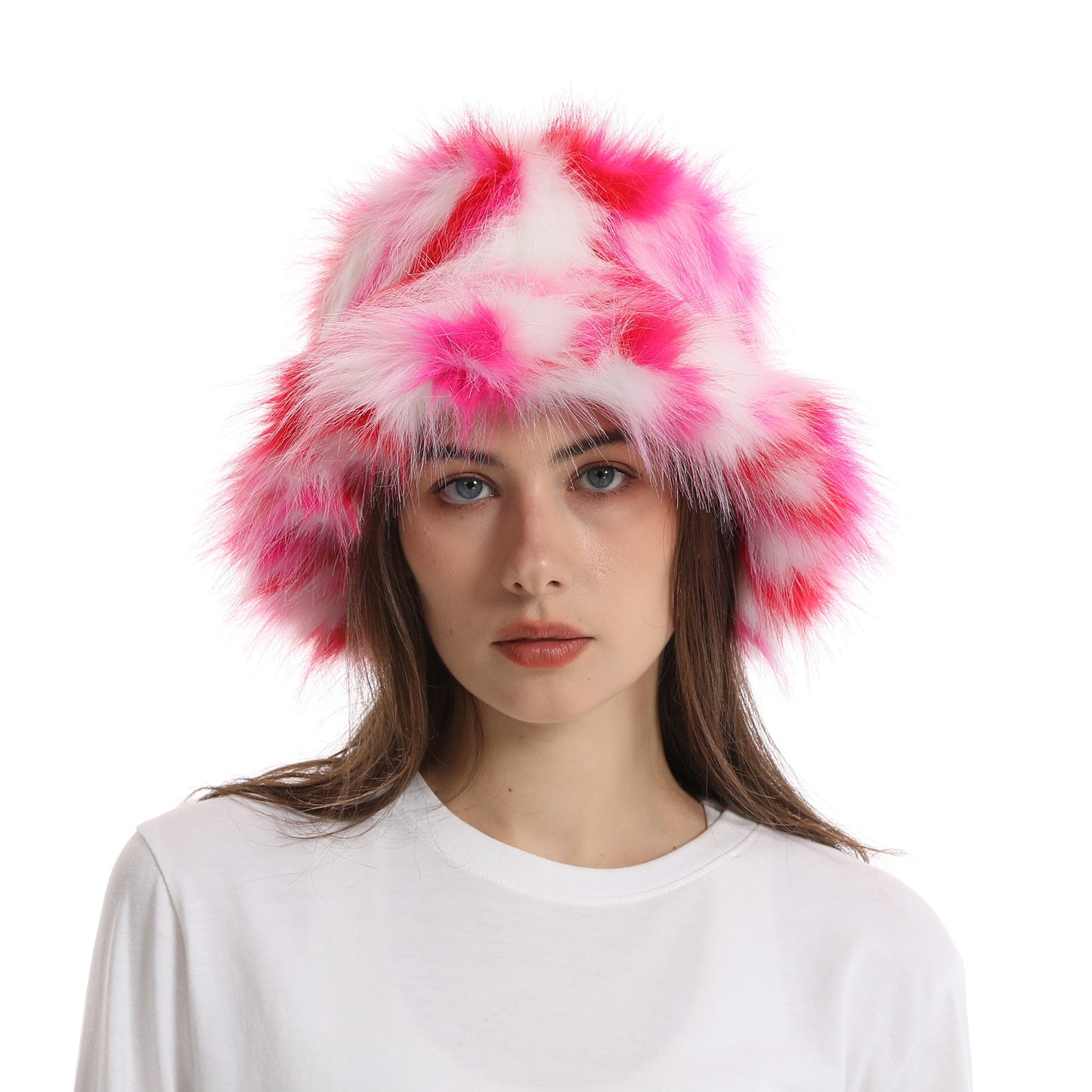 TheCapSpot - Two-Tone Plush Bucket Hat