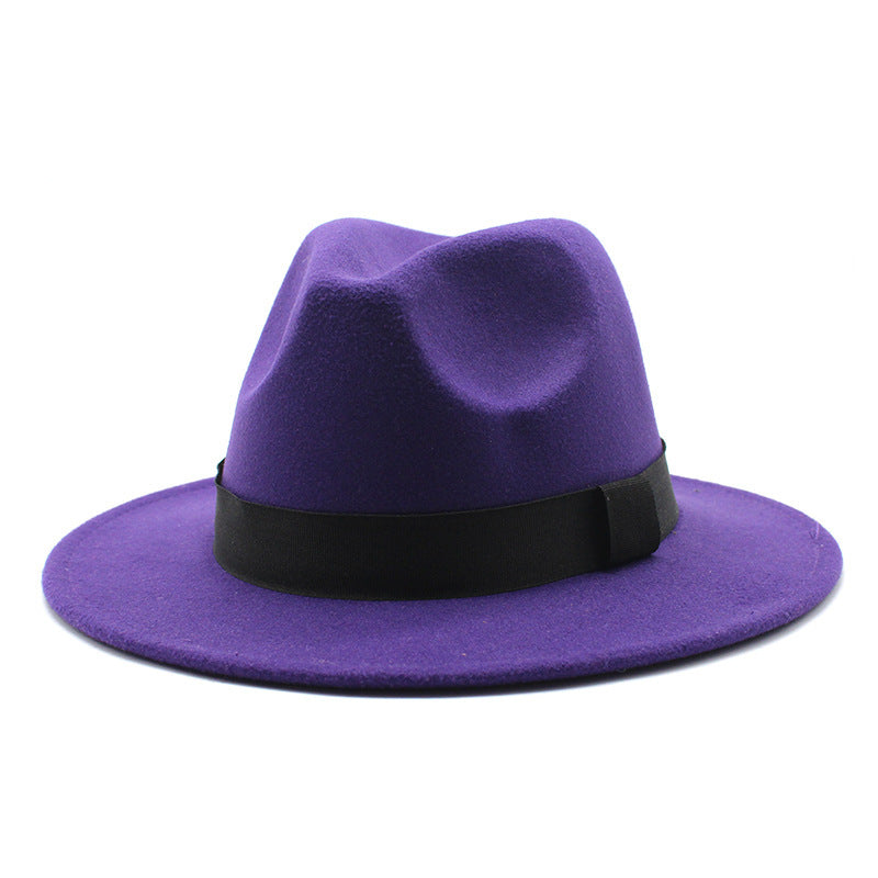 TheCapspot - Flat Brim Fedora Hat