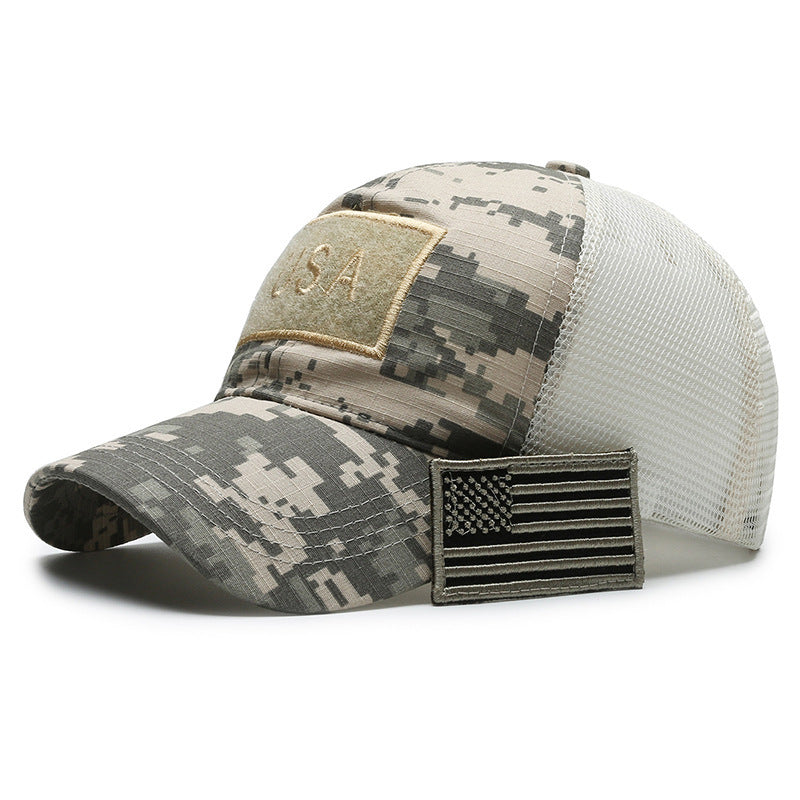 TheCapSpot- Velcro Camoflouge Baseball Hat