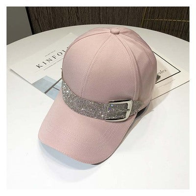 TheCapSpot - Rhinestone Belt Hat