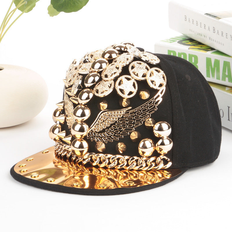 TheCapSpot - Studded wings baseball cap