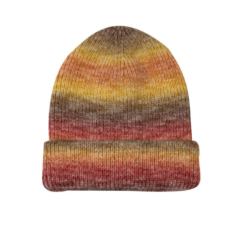 TheCapSpot - Tie-dye Knitted Pullover Hat