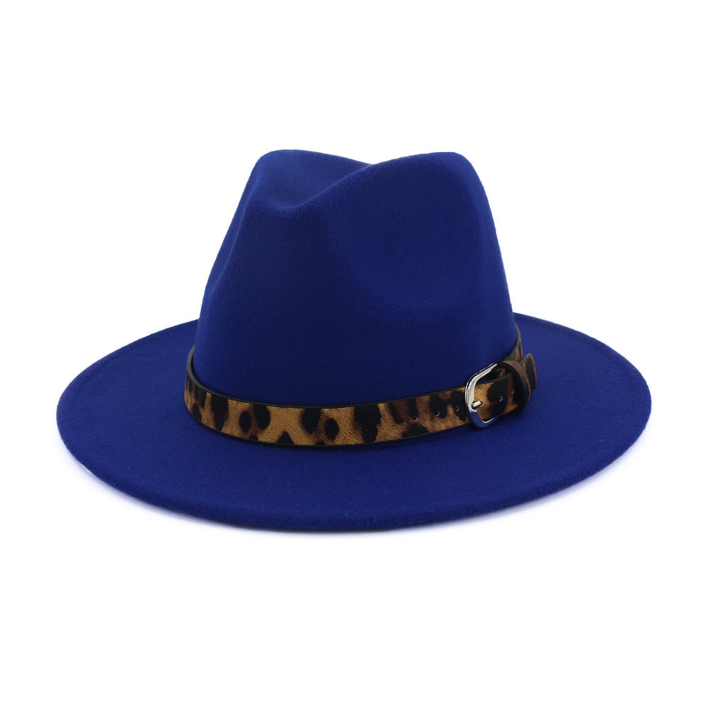 TheCapSpot - Fedora leopard print