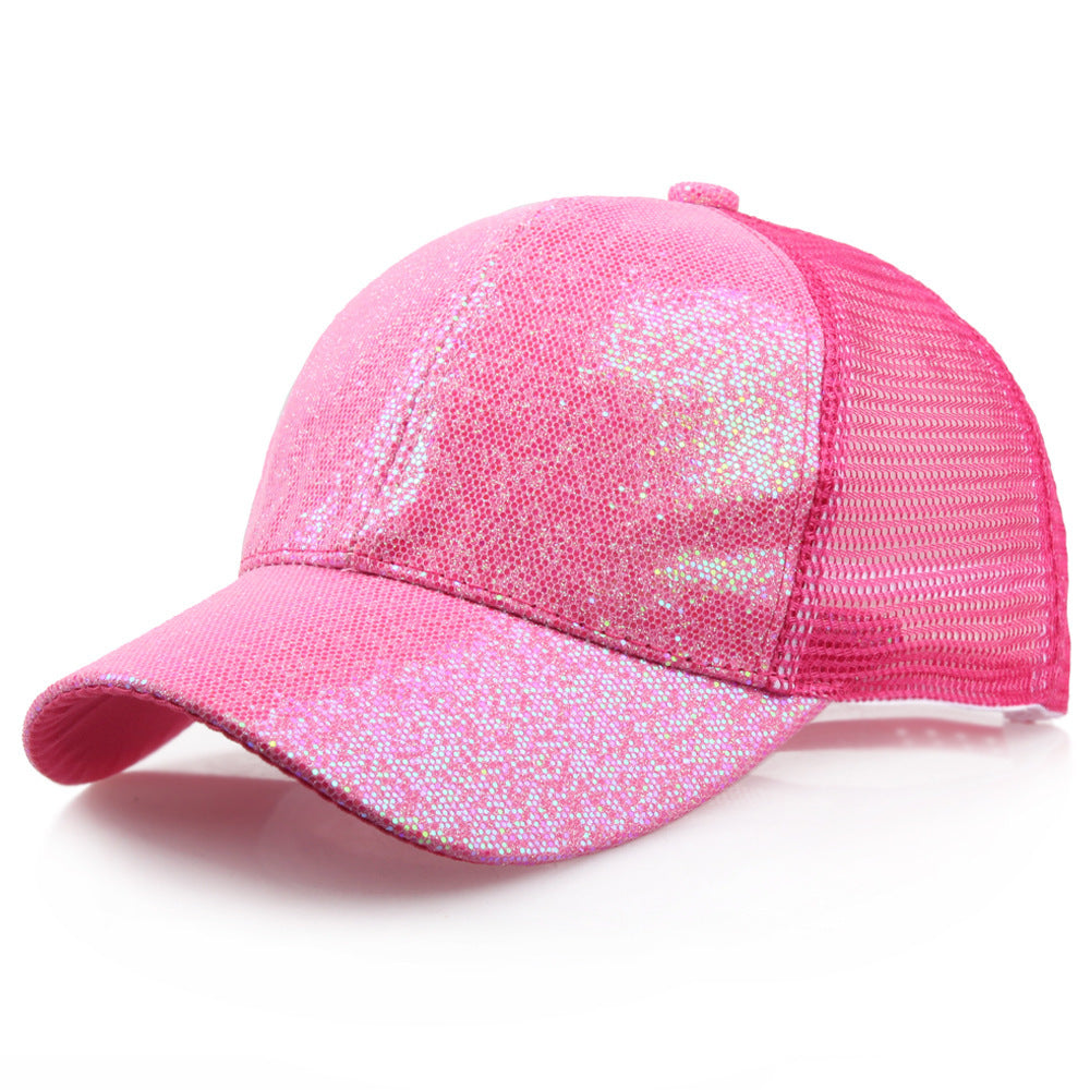 TheCapSpot - Glittering Mesh Cap