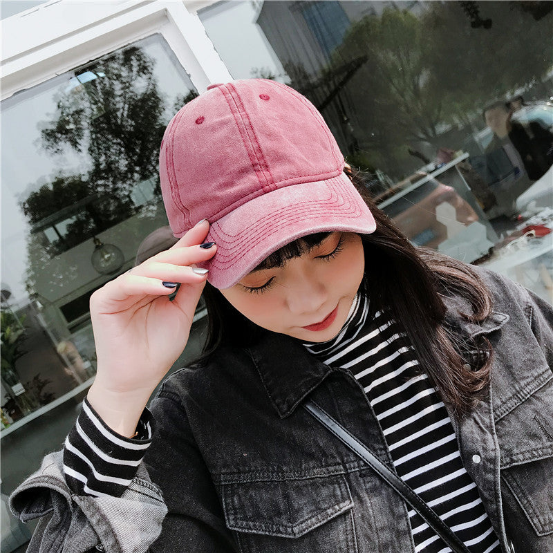 TheCapSpot - cotton denim soft top baseball cap