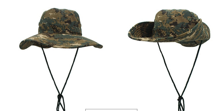 TheCapSpot - Magic Adjustment Camouflage Fisherman Hat Men's Fishing Hat