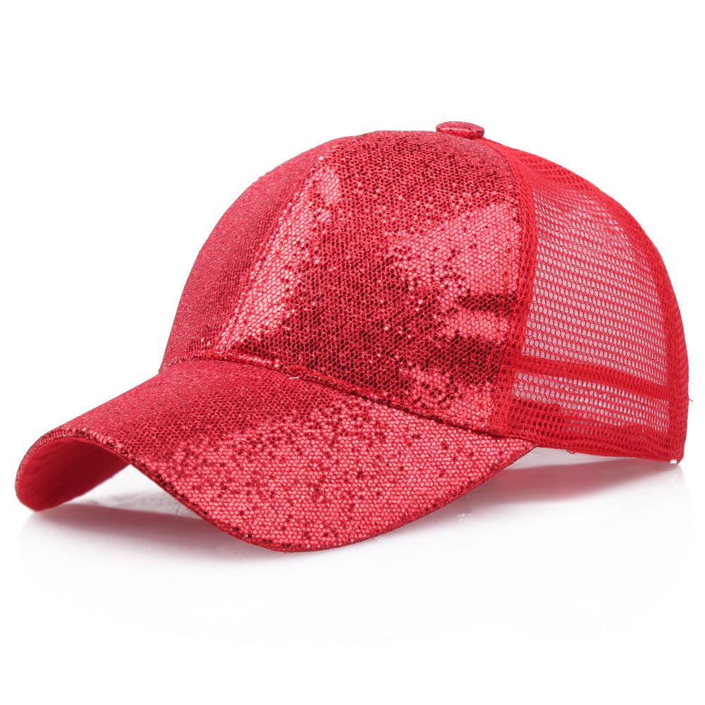 TheCapSpot - Glittering Mesh Cap