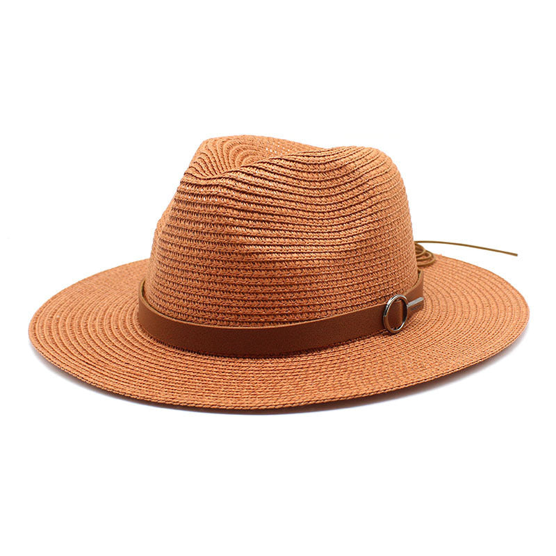 Sun Protection Travel Vacation Beach Woven Denim Top Hat