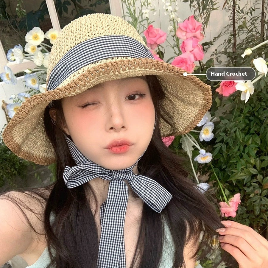 TheCapSpot - Woven Straw Bucket Hat