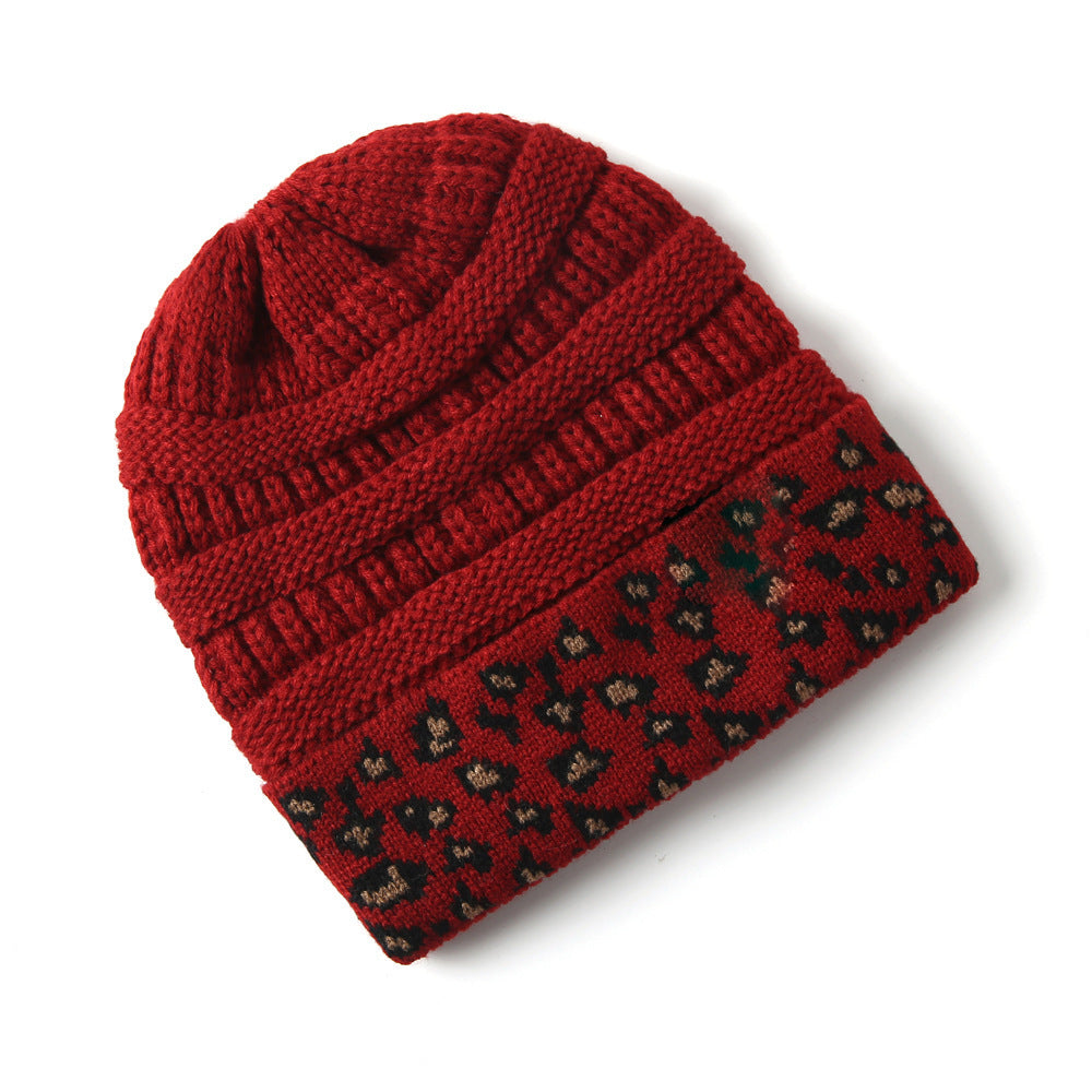 TheCapSpot - Tarver Leopard Print Stocking Cap